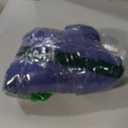 Lotusmile Womens Dressy Chiffon Blouses Summer Puff Petal Short Sleeve Shirts V Neck Casual Work Tops (X-Large, Blue)