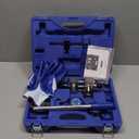 Orion Motor Tech Brake Line Flaring Tool Kit, 45 & 37 Degree Flaring Tool Set, Single Bubble Double Flare Tool Kit for Brake Lines, Professional Brake Flare Tool Kit for 3/16" 1/4" 5/16" 3/8" Tubes