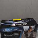 RESTECK Massagers for Neck and Back with Heat - Deep Tissue 3D Kneading Pillow, Electric Shiatsu Shoulder Massage, Foot, Legs,Body - Relieve Muscle Pain - Office, Home & Car (Black/Grey)