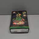 Christmas Tree Building Set with Lights, Christmas Tree Building Blocks Set with Music Box, Flying Reindeer, and Santa Claus Riding a Sleigh, Christmas Toy for Kids 8+ (881 PCS)