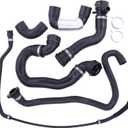 MOTOKU Radiator Coolant Water Hose Pipe Kit for BMW N51B30A Engine 135i 2008-2010 335i xDrive 335xi 2007-2010 X6 2008-2019