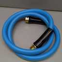 Short Garden Hose 5/8 5FT: Burst-Resistant Water Hose with Sturdy Brass Fittings - Lead-Free Hose for Car Washing Pet Bathing - Lightweight for Outside Campers RV, Car Wash, Watering, Green