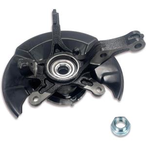 LK097 Front Left Wheel Hub Bearing Steering Knuckle Assembly Compatible with 2012 2013 2014 2015 2016 Honda Civic L4 1.8L Replace # 51216-TR3-Y00 51216TR3Y00 51216-TR0-A00 51216TR0A00 (Driver Side)