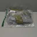 Lelepet Warm Dog Coat Reflective Fleece Vest Waterproof Dog Jacket with Adjustable Buckle Hook & Loop Windproof Cold Weather Coats for Small Medium Large Dogs, Army Green, M