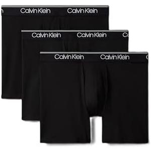 Calvin Klein Men's Micro Stretch 3-pack Boxer Brief Large