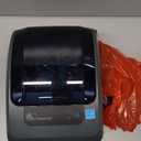 Zebra - GK420t Thermal Transfer Desktop Printer for Labels, Receipts, Barcodes, Tags, and Wrist Bands - Print Width of 4 in - USB and Ethernet Port Connectivity