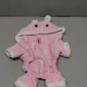 Dog Pig Costume- Halloween Dog Costumes Christmas pet Hoodie Cat Halloween Outfit Party Warm Coat for Small Medium Pets, Pink