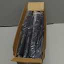 Freezer Organizer Bins, 4 Pack Stackable Deep Chest Freezer Organizer Bins, Foldable Baskets with Handles, Black Storage Container Baskets for 5/ 7 Cu.FT Deep Freezer Sort Frozen Meats