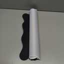 PU Leather Desk Pad Protector - 48" x 17" Office Desk Mat, Non-Slip, Waterproof, Ivy White