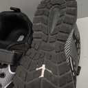 KUBUA Kids Sneakers for Boys Girls Running Tennis Shoes Lightweight Breathable Sport Athletic (5 Big Kid, Black Silver)