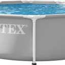 INTEX 26700EP 10Ft X 30In Prism Frame Premium Above Ground Swimming Pool (Pump Not Included)