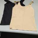 Esa Liang Shapewear Tummy Control Crew Neck Compression Tanks for Women Camisole Womens Tank Tops Daily Seamless Body Shaper (M)