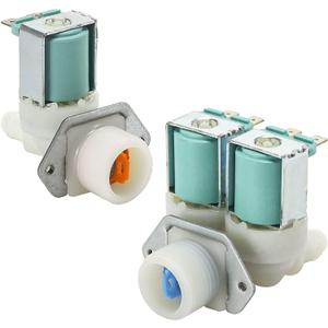 BlueStars UPGRADED DC62-30312J & DC62-30314K Washer Cold and Hot Side Water Valve Set For Kenmore Samsung Washers - Replaces 1810145 DC62-30314H AP4204535