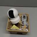 Kasa 2K+ Indoor Pan/Tilt Wired Security Camera - Works as a Baby Monitor & Pet Camera, Motion Detection & Tracking, 2-Way Audio, Night Vision, Subscription-Free Local Storage or Optional Cloud, KC410S (White)