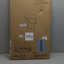 Fleecy day TV Tray Table, Folding Dinner Tray with Cup Holder Portable, Sturdy Foldable Snack Eating Table for Living Room, No Assembly Required, 15 x 18.9 x 25.6 in (Sea Blue Marble)