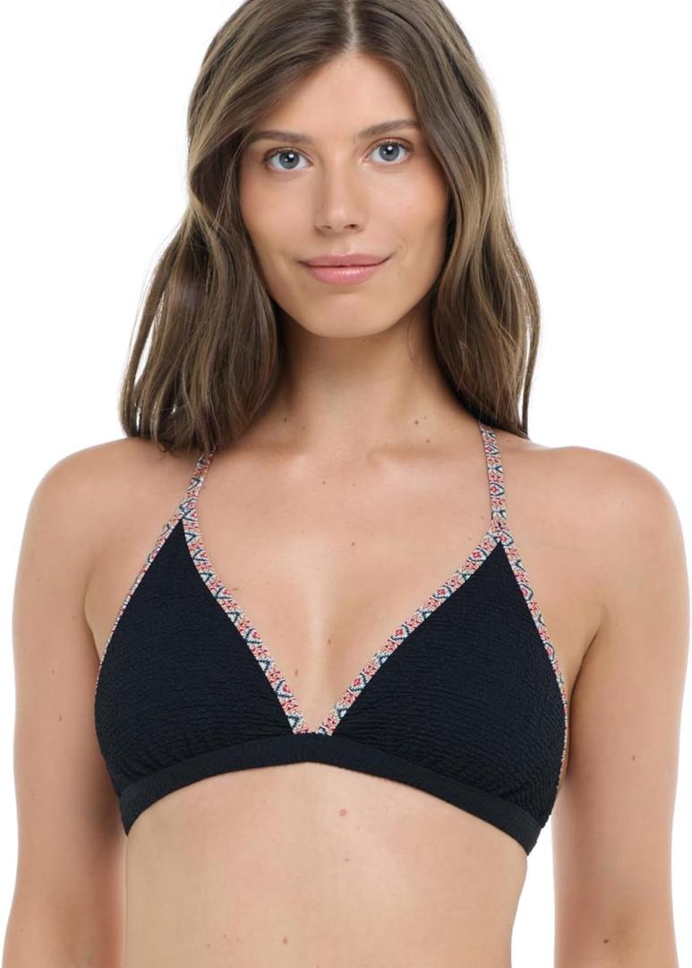 Skye Women's Standard Jayme Fixed Triangle Bikini Top Swimsuit (M)