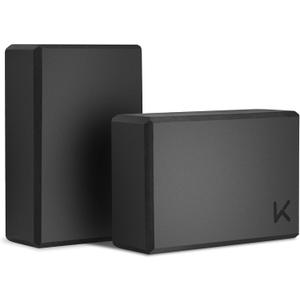 KEEP Yoga Block, High-Density EVA Foam 2 Pack Yoga Block with Non-Slip Textured Surface, Supportive, Lightweight - Ideal for Yoga