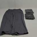 Wide Leg Pants Pockets 3 Pack Size XL