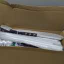 OUSHENG LED Outdoor Christmas Tree Light Show Decorations, Outside Lighted Cone Xmas Decor with Star Toppers for Yard Porch Backyard Patio, 4 Colors, 3ft 4ft 5ft