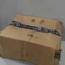 LIVEBOX Machine Washable Area Rug 6x9 Checkered, Non Slip Soft Large Bedroom Living Room Rug Farmhouse Neutral Classic Geometric Boys Rug, Indoor Carpet for Den Dorm Playroom(Brown,6'x9')