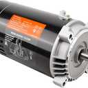 RAMATA UST1102 1 HP Swimming Pool Pump Motor, Compatible with Hayward Super Pump, Super II, Max Flow, Northstar & Jacuzzi Magnum, 115/230V, 3450 RPM, 56J Frame