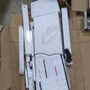 COMHOMA Electric Standing Desk with Drawers, 48 x 24'' Sit Stand up Desk with Monitor Stand, Laptop Stand, Height Adjustable Ergonomic Home Office Computer Desk with Memory Preset Controller (White)