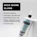 Keracolor High Shine Clear Hair Gloss, In-Shower Hair Glaze for Smoothness and Shine, Glossing Treatment, Transparent, 8 Fl Oz