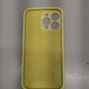 LOVE 3000 Designed for iPhone 15 Pro Max Case, Premium Silicone with [Soft AntiScratch Microfiber Lining] Shockproof Protective Phone Case for Men Women Girls 6.7", Creamy Yellow