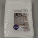 MIULEE Room Darkening Curtains Thermal Insulated Drapes Solid Window Treatment Set Grommet Top Light Blocking Blackout Curtain for Living Room/Bedroom 2 Panels 52 x 84 inch Length Ivory