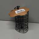 Songbird Essentials Copper Roof Suet Log Feeder