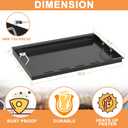 6788 Full Size Griddle Insert for Weber Genesis 2 Griddle GS4 Genesis II 300 & Genesis II LX 300 SER Genesis II E-310 S310 Flat Top Insert, Parts for Weber Grill Accessories 66802 66095 Carbon Steel