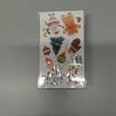 10 x Luminous Christmas Temporary Tattoos for Kids - 120 Pieces Christmas Glow in The Dark Tattoos Stickers for Boys and Girls,Christmas Party Favors for Kids Stocking Stuffers and Gifts 10 Sheets