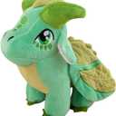 9" Dragon Plush Dragon Doll Toys Figures Stuffed Animals for Adult Kids Birthday Gifts (Light Green)