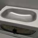 26Qt Turkey Roaster Oven Buffet with Self-Basting Lid, 1450W Electric Roaster Oven with Cool-Touch Handles, Stainless Steel Roaster Oven with Removable Pan and Rack, Silver