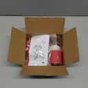 1-3/8" - 1-3/4" Door Lock Installation Kit for Wooden Doors with Guide Template, Carbon Steel Door Lock Hole Saw (Red)