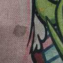 Pycat Merry Christmas Cartoon Character Kitchen Rugs Set of 2, Pink Xmas Holly Jolly Kitchen Mats Decor, Winter Funny Holiday Stripes Floor Door Mat Home Decorations - 17x29 and 17x47 Inch