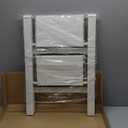 HillhutApex 2 Step Ladder, Lightweight Portable 2 Step Stool with Anti-Slip Wide Pedal, 330lbs Capacity Aluminum Ladder for Household,Office,Library(White)