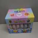 24 Colors Tie Dye Kit, Tie Dye Set for Kids, Pre-Filled Bottles, Non Toxic Permanent Fabric Dye Art Set, Easy DIY Fabric Art - Create Fun (24 Colors)