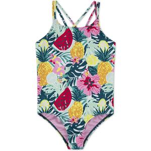 Hurley Girls One Piece Swimsuit (7, Pink/Fruits)