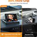 Itomoro Baby Car Mirror, View Infant in Rear Facing Seat with Wide Crystal Clear View,360 Rotation Plug and Play Easy Install baby car monitor 1080p