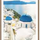 Axeman 27x40 Picture Frame with Mat for 24x36, Solid Oak Wood Poster Frame with Tempered Glass for Home Decor, Wooden 27''x40'' Minimalist Photo Frame Movie Poster Frame with Wall Hooks, Walnut