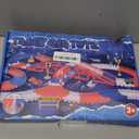 Spider Toys for Boys 3-4: 251 PCS Spider Race Track with 5 Alloy Cars Toys for 3 4 5 6 Year Old Boys Car Tracks for Kids Toddler Boy Age 3-5 4-6 6-8 Christmas Birthday Gifts (Red&blue)