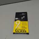 NEW'C Pack of 3 Anti-Spy Tempered Glass Screen Protector for iPhone 12 Pro Max (6.7 Inches) - Effective Scratch-Resistant - Bubble-Free - Ultra Resistant - 9H Hardness Glass, Transparent/Green