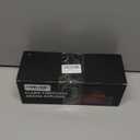 Fireplace Flame Air Diffuser Humidifier,7 Colors Aromatherapy Essential Oil Diffuser,Ultrasonic Aroma Humidifier with Timer for Home,Bedroom,Office,Yoga (Black, L)