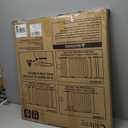 Baby Gate No Drilling, 29"-40" Auto Close Dog Gate Indoor for Doorways & Stairs, Pressure Mounted Adjustable Pet Gate, Easy Walk Through Child Gate for Children & Pets Stroller Friendly, White (29-40"Wide, 28"Tall)