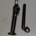 Bike Stem Handlebars Folding Bike Stem Quick-Release Aluminum Alloy Adjustable Stem with Teeth BSZ004 (22.2mm, black)