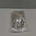 Wiggy Mermaid Old Man Wig Beard for Adult Men Long Gray Wizard Beard and Wig Set Santa Claus with Fake Beard+Cap for Halloween Carnival Christmas Party Costume (Silver Grey-13inch)