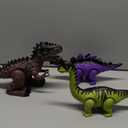 Dinosaur Toys for Kids 3 4 5 6 7 8 Years Old - Electronic Walking Dinosaur Figures for Boys 4-7 5-7, Toddler Dinosaur Set for Kids 3-5 with Sound Light, Birthday Gifts