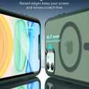 ESR for iPhone 11 Case, Compatible with MagSafe, Shockproof Military-Grade Protection, Scratch-Resistant Back, Magnetic Phone Case for iPhone 11, Classic Hybrid Case, Frosted Green