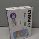 NEWE Duster Refills 20 PCS with Handle Compatible with Swiffer, 360 Degree Heavy Duty Dusting Kit with 4X Microfibers, Multi-Surface Dust Removing Tool for Cleaning Blinds Bookshelf Furniture